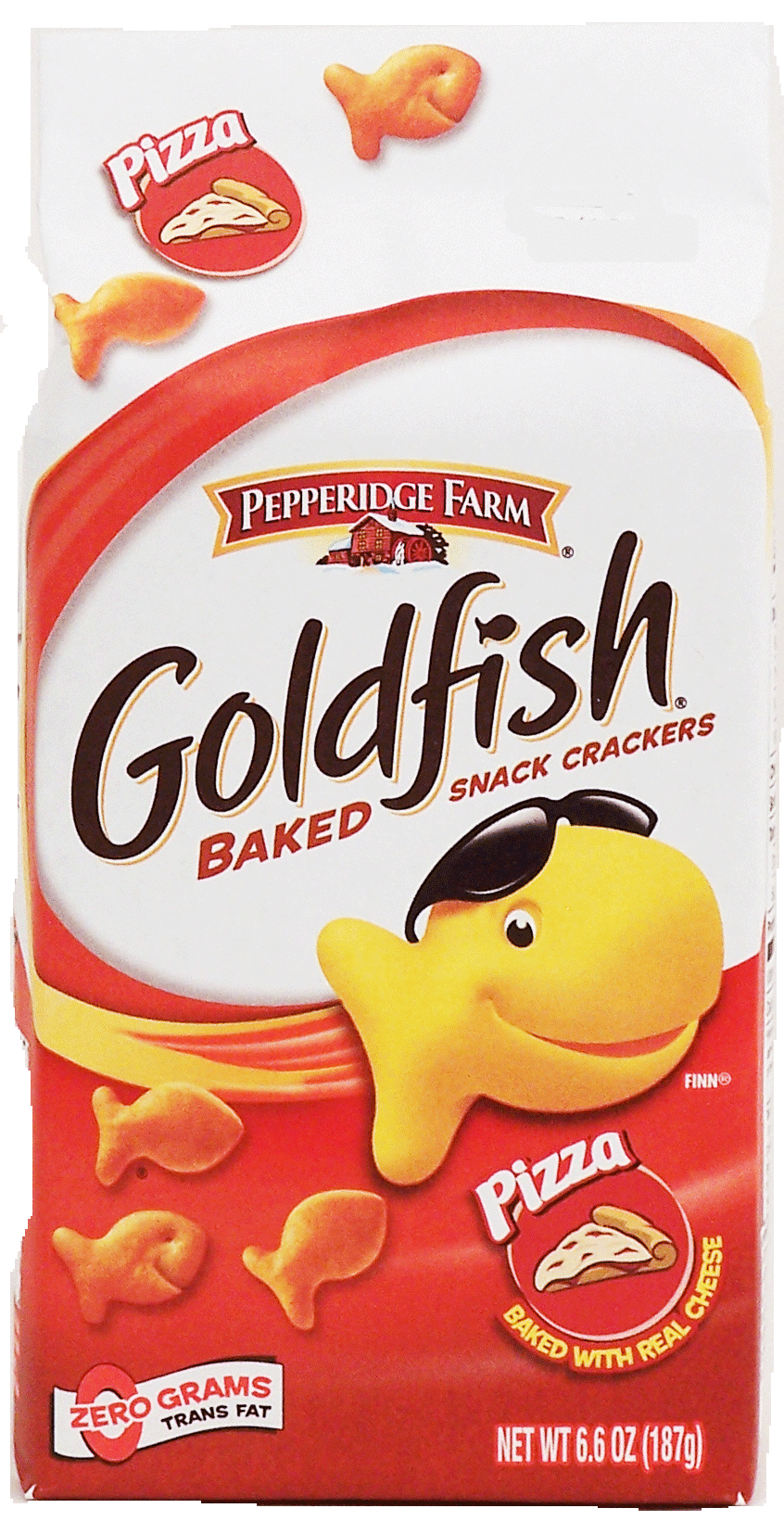 Pepperidge Farm Goldfish baked snack crackers, pizza flavor Full-Size Picture